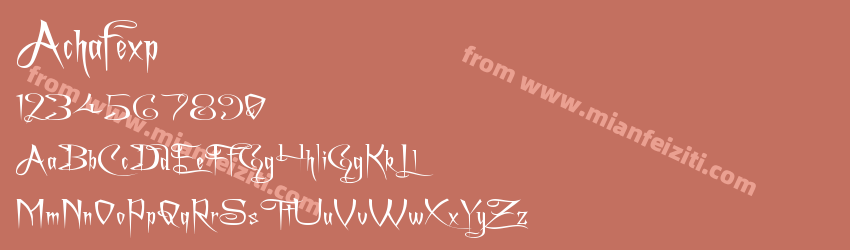 A Charming Font Expanded预览图1
