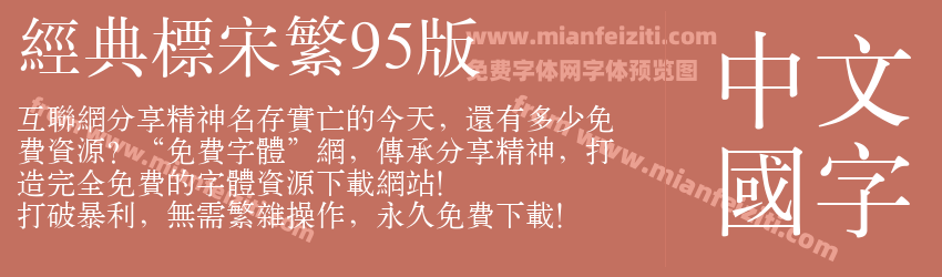 经典标宋繁95版预览图1