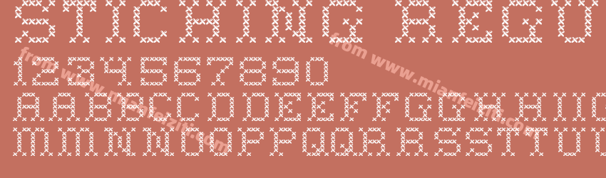 Stiching Regular预览图1