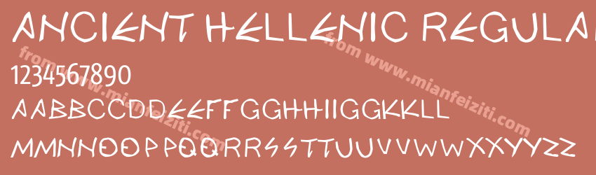 ancient Hellenic Regular预览图1