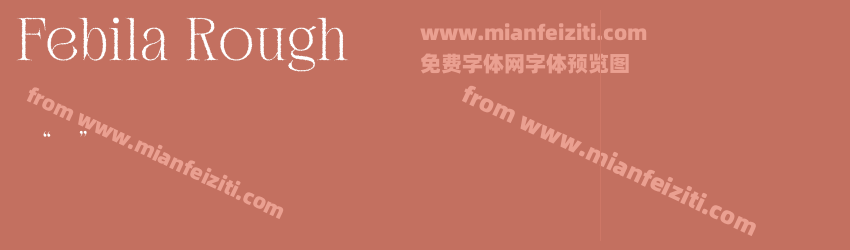Febila Rough预览图1