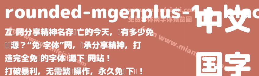 rounded mgenplus 1p black预览图1
