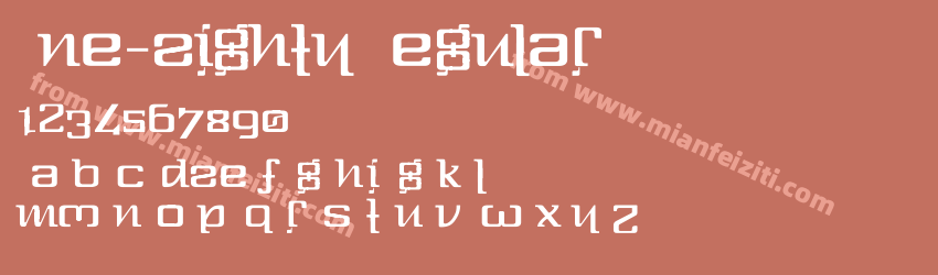 One Eighty Regular预览图1