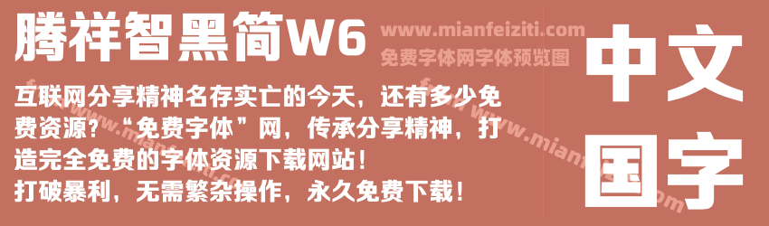 腾祥智黑简W6预览图1