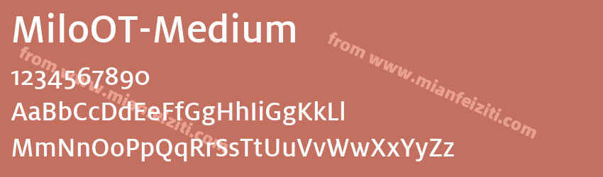 MiloOT-Medium预览图1