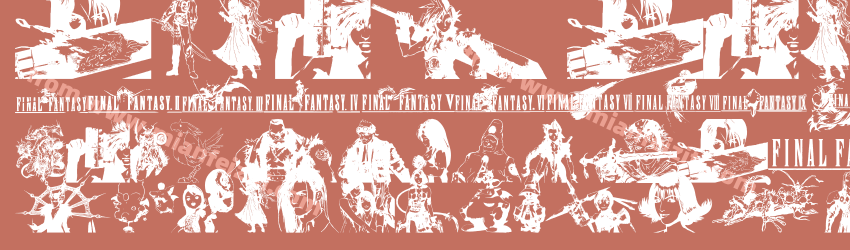 Final-Fantasy-Elements字体预览