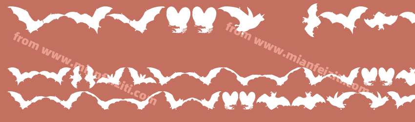 Vampyr-Bats字体预览