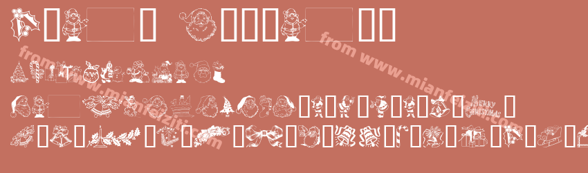 Xmas Clipart预览图1