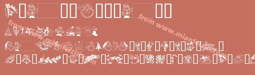 Xmas Clipart预览图1