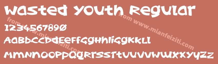 Wasted Youth Regular预览图1