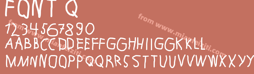 font q预览图1
