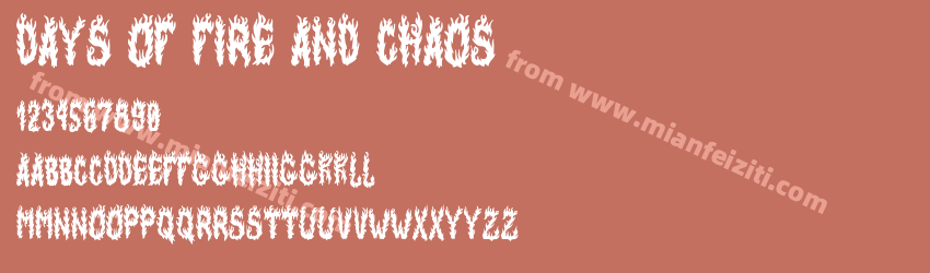 Days of Fire and Chaos预览图1