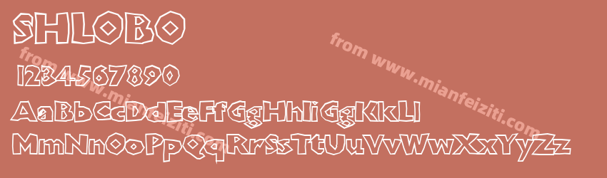 Shlocko Blocko Outline预览图1