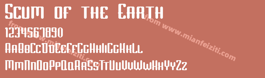 Scum of the Earth预览图1