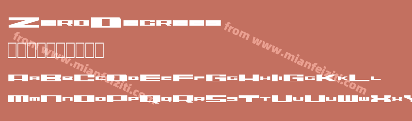 Zero Degrees预览图1