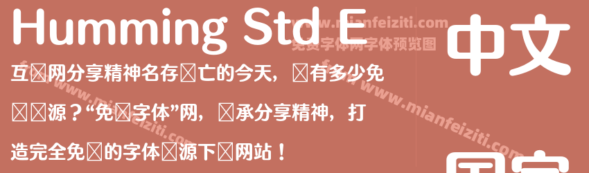Humming Std E预览图1