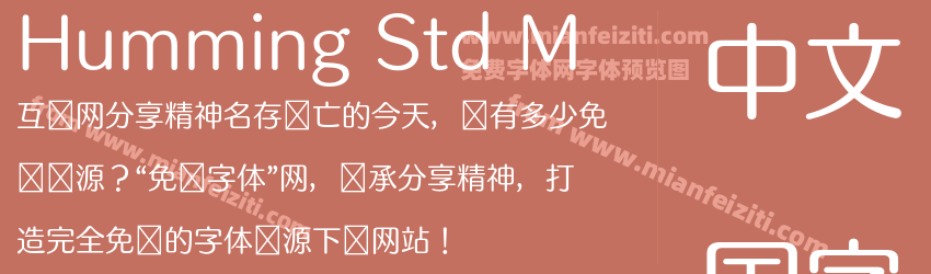 Humming Std M预览图1