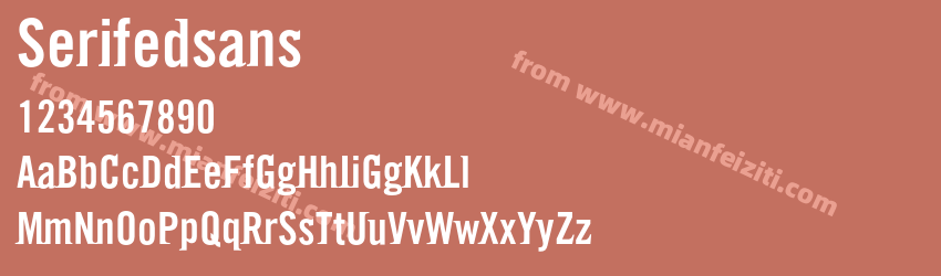 Serifedsans预览图1