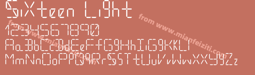 Sixteen Light预览图1