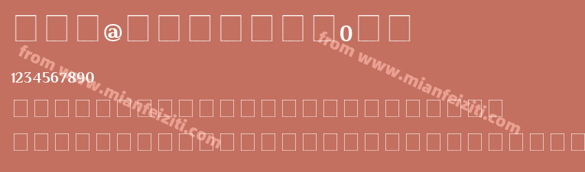was@marinaF0nt预览图1