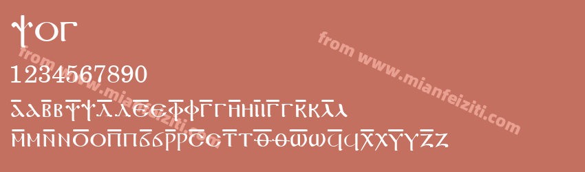 Coptic Regular预览图1
