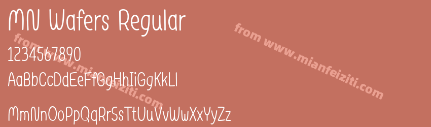 MN Wafers Regular预览图1