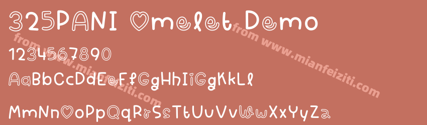 325PANI Omelet Demo预览图1