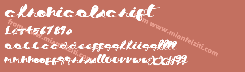 Chronical Script预览图1