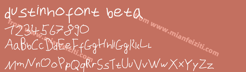 dustinhofont_beta预览图1