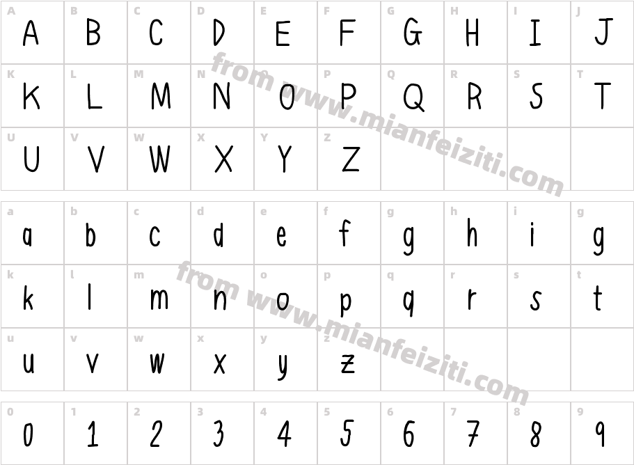 dadgabbaandadgabbaan字体映射图