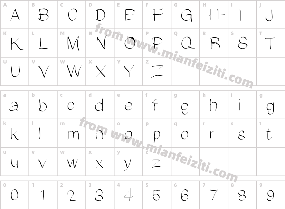 designclass3字体映射图