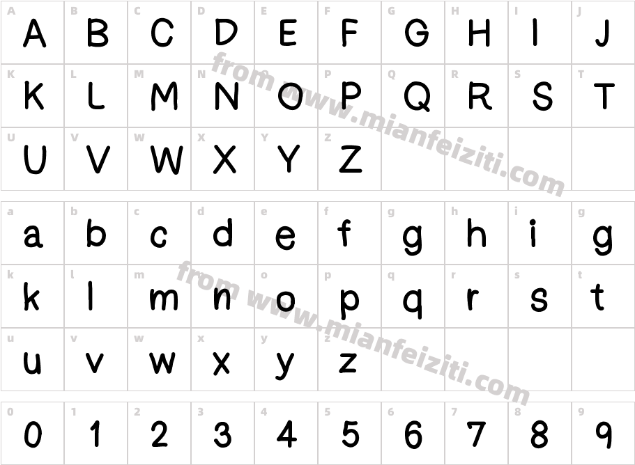 dreammyyx字体映射图