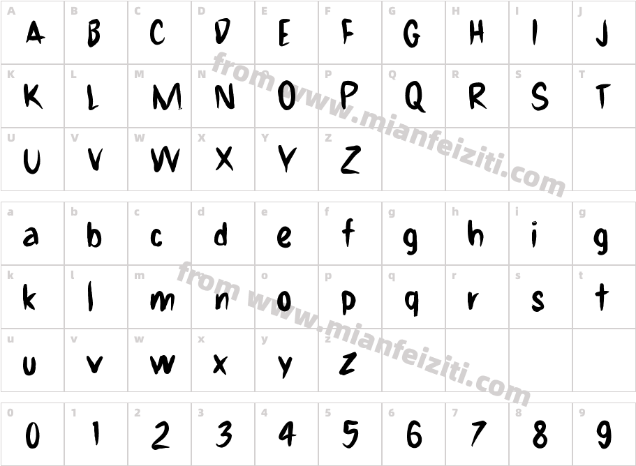 everything3字体映射图