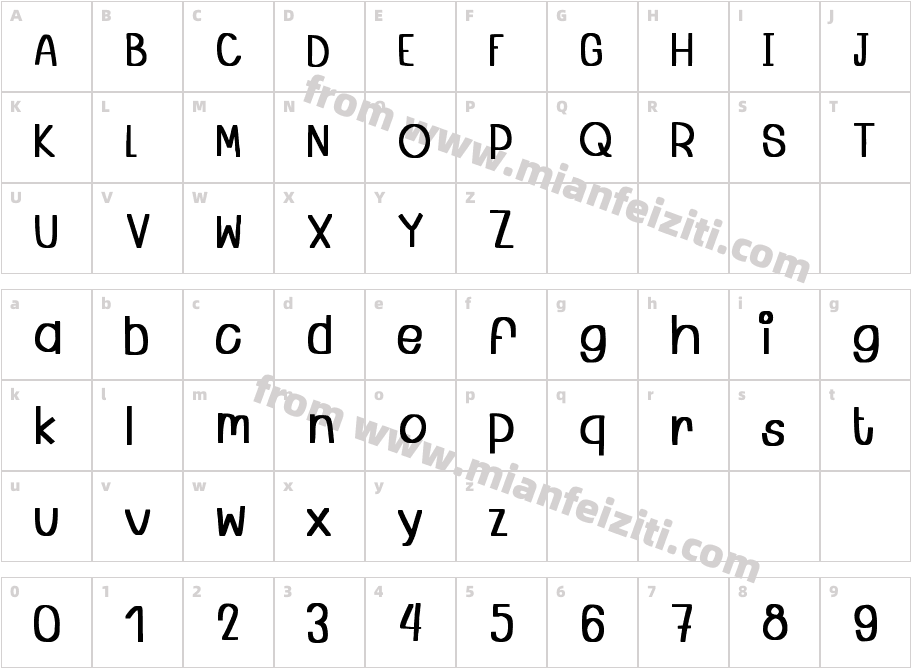 getitgals04字体映射图