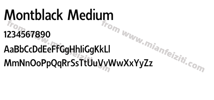 Montblack Medium预览图2