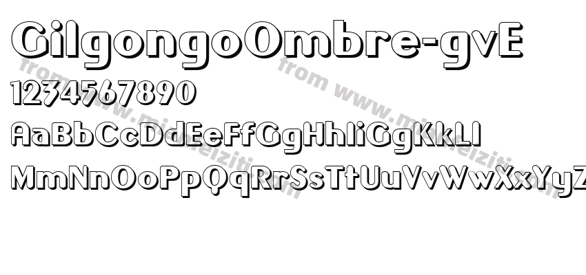 Gilgongo Ombre gvE预览图2