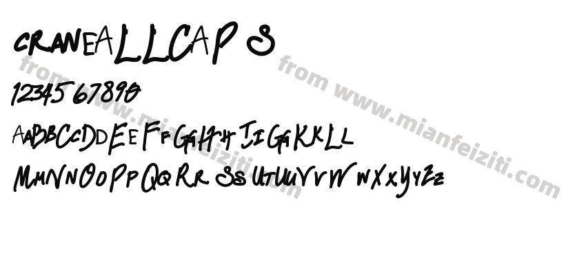 craneALLCAPS预览图2