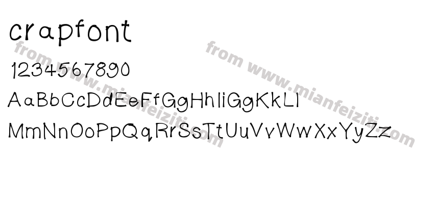 crapfont预览图2