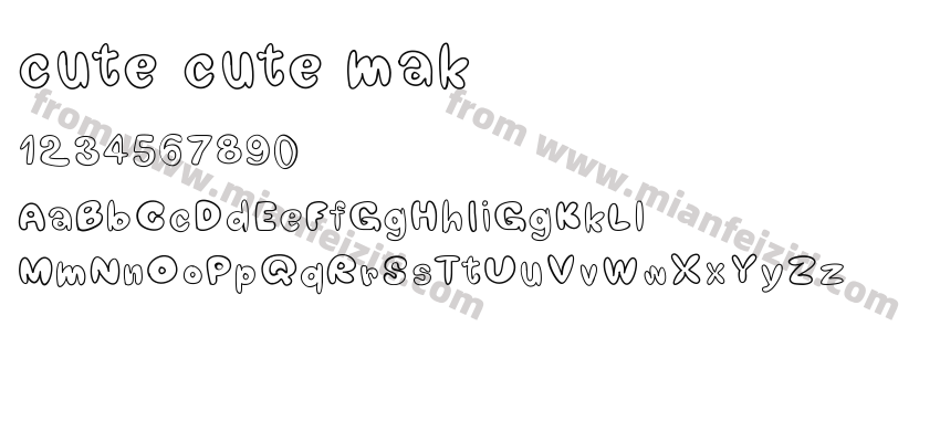 cute cute mak预览图2