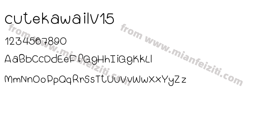 cutekawailV15预览图2