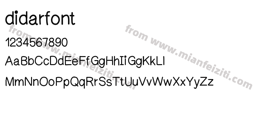 didarfont预览图2