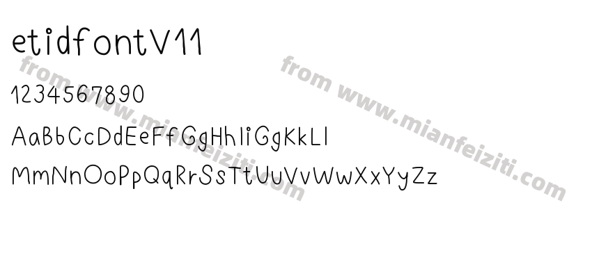 etidfontV11预览图2