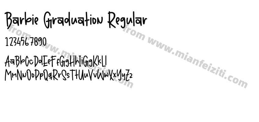 Barbie Graduation Regular预览图2