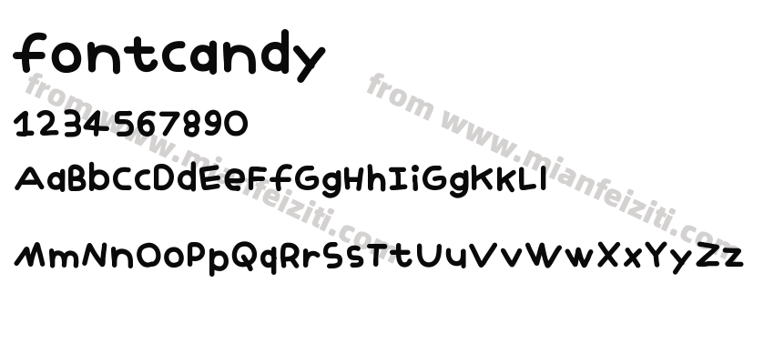 fontcandy预览图2