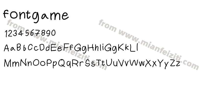 fontgame预览图2