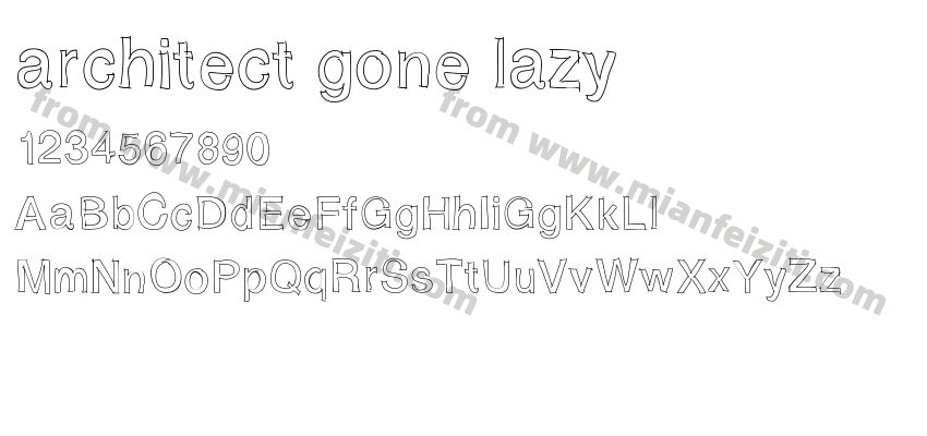 architect gone lazy预览图2