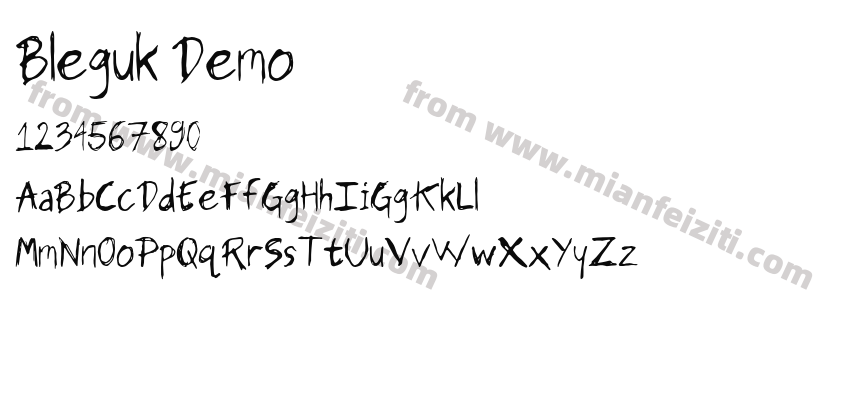 Bleguk Demo预览图2
