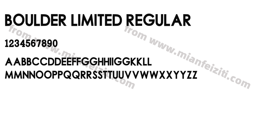 Boulder Limited Regular预览图2