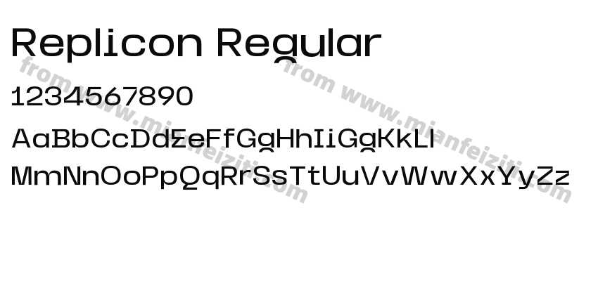 Replicon Regular预览图2
