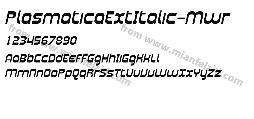 Plasmatica Ext Italic Mwr预览图2